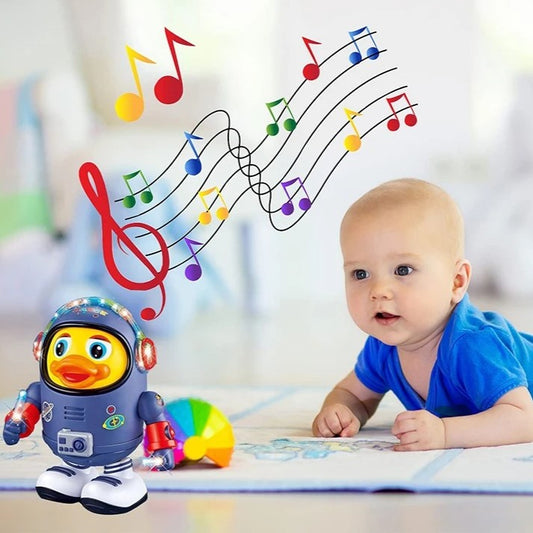 Baby Musical Space Duck Toy .