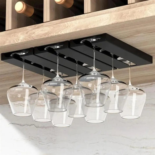 Bar Wine Glass Rack .