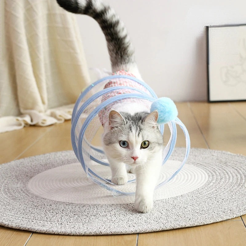 Spiral Cat Tunnel .