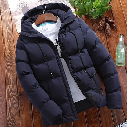 Men Winter Overcoat .