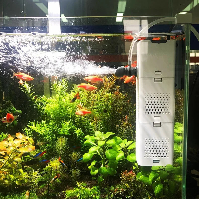 4-in-1 Aquarium Filter Pump .