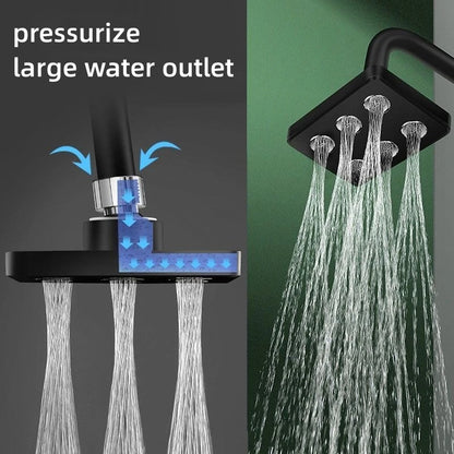 Pressurized Shower Head .