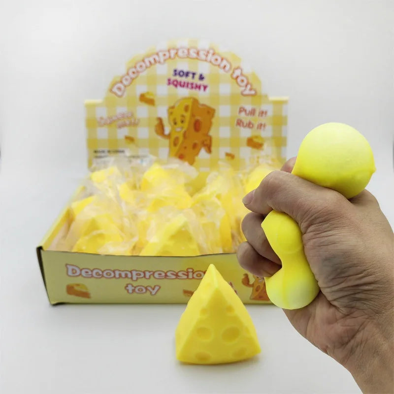 Squeeze Cheese Fidget Toy .