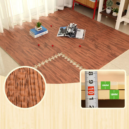 Flooring Wood Puzzle Mat .