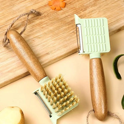 Multifunctional Fruit Vegetable Cleaning Brush .