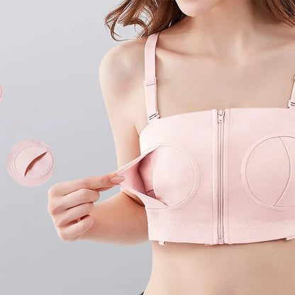 Hands Free Breast Pump Bra .