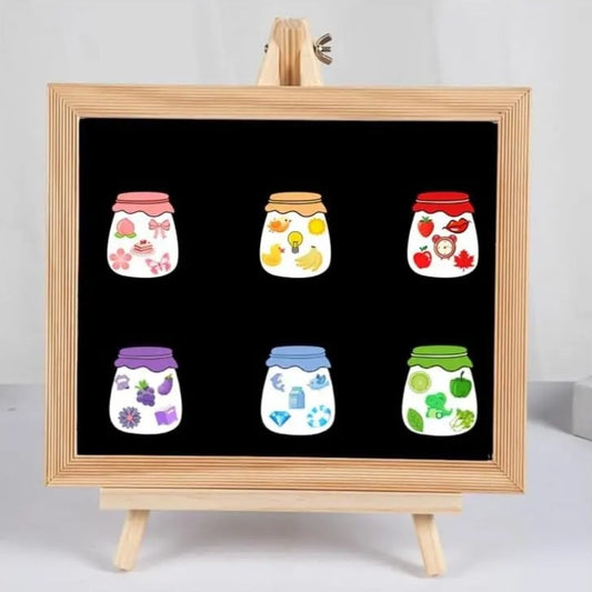 Color Recognition Magnetic Sorting Sets .