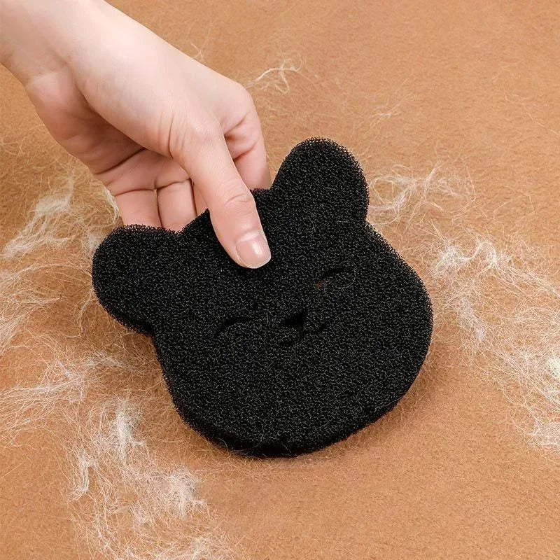 2 In 1 Bear Shape Pet Hair Remover .