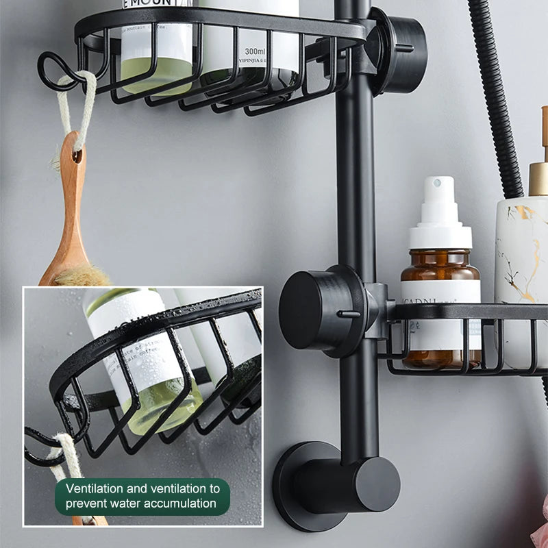 Bathroom Faucet Storage Rack .