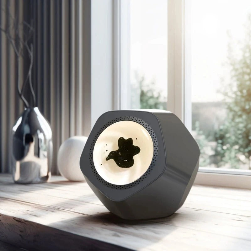 Magnetic Fluid Bluetooth Speaker .