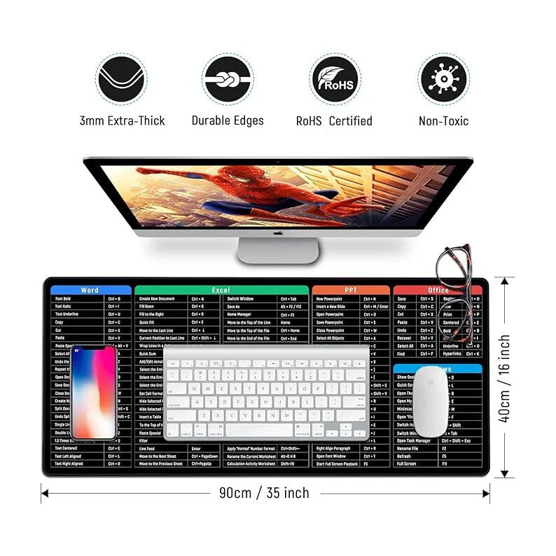 Shortcut Key Mouse Pad .