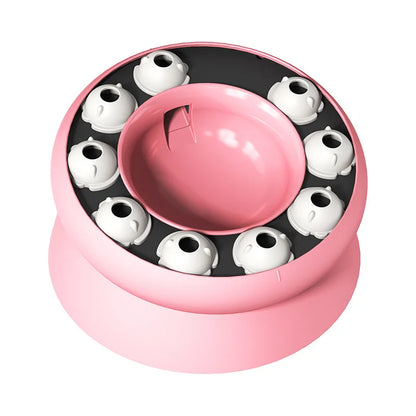 Cat Bowl Puzzle Toy .