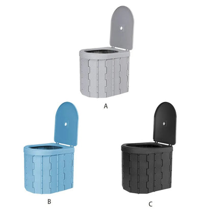 Portable Folding Toilet .