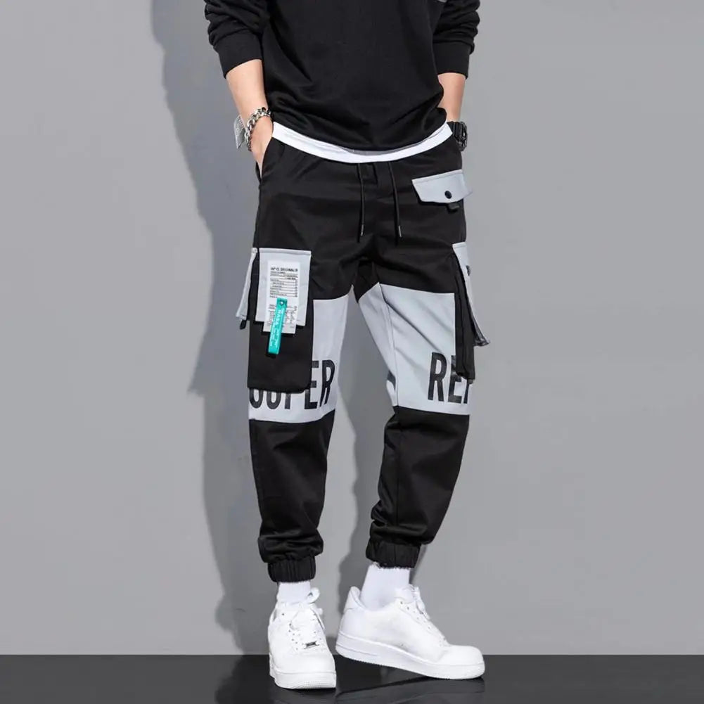 Cargo Streetwear Casual Pants .