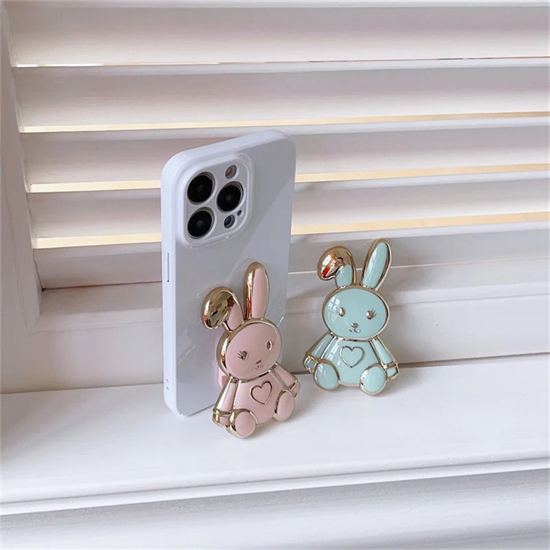 Rabbit Finger Ring Phone Holder .