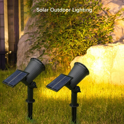 Outdoor LED Solar Spotlights .