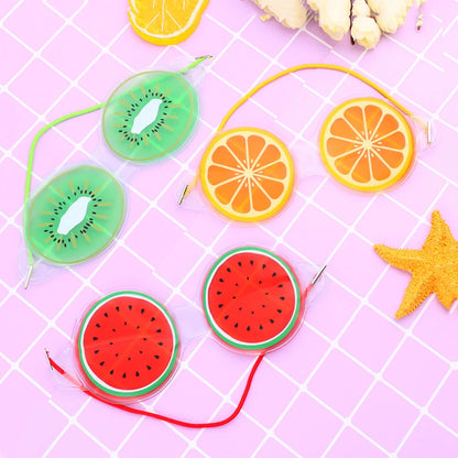 Fruit Ice Compress Eye Mask .