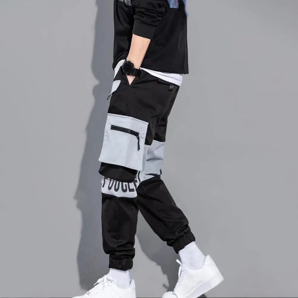 Calça casual cargo streetwear