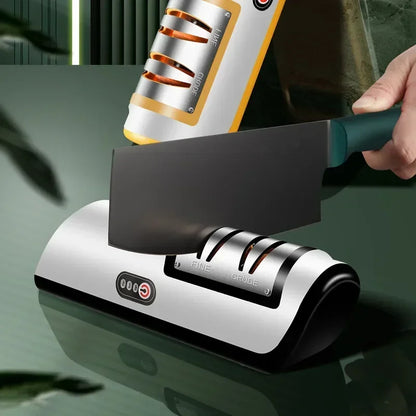 USB Electric Knife Sharpener .