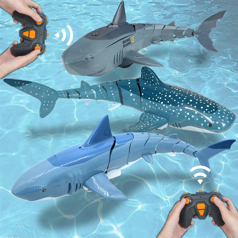 Remote Control Water Jet Shark .