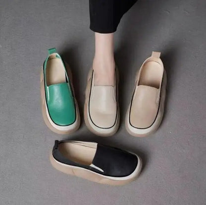 Women's Round Head Fashion Shoes .