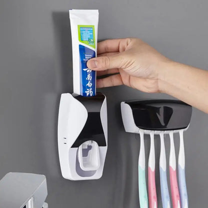 Dispensador automático de pasta de dente