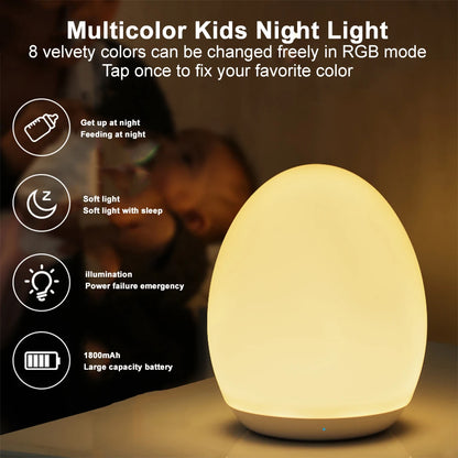 Egg LED Night Light .