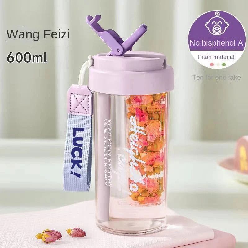 600ML Sports Water Bottle .