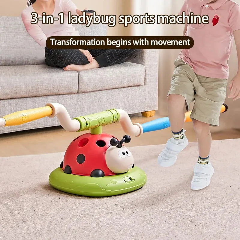 3 in 1 Ladybug Exercise Machine .