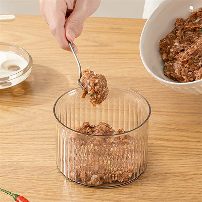 Translucent Meatball Maker .