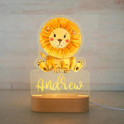 Personalized Baby Night Light .