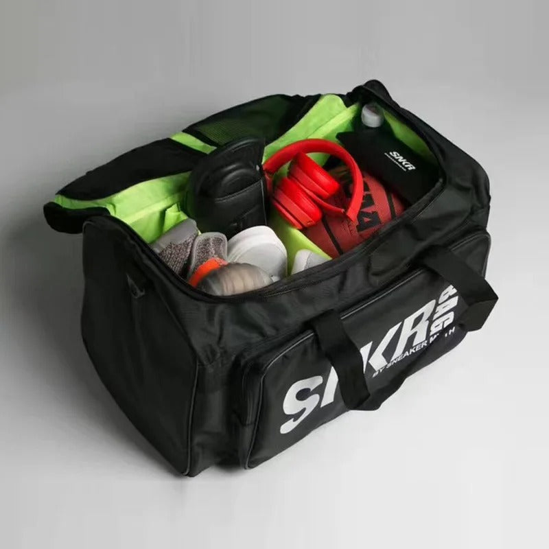 Large Multiple Compartment Sport Bag .