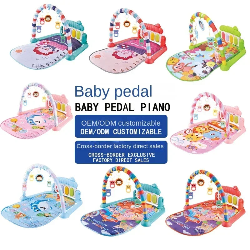 Piano de pedal de música para bebês