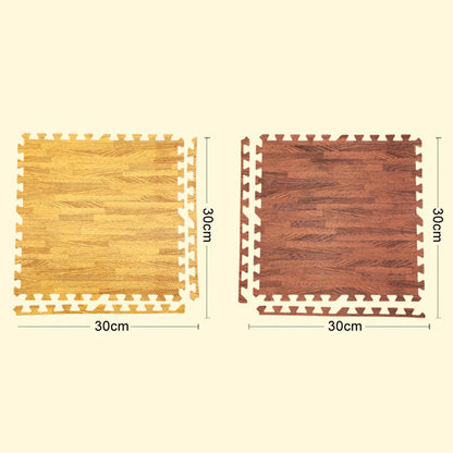 Flooring Wood Puzzle Mat .