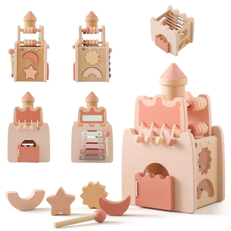 Baby Wooden Montessori Toy .