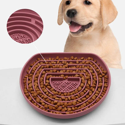 Pet Slow Food Bowl Suction Cup .