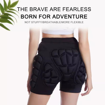 Shorts acolchoados de proteção 3D