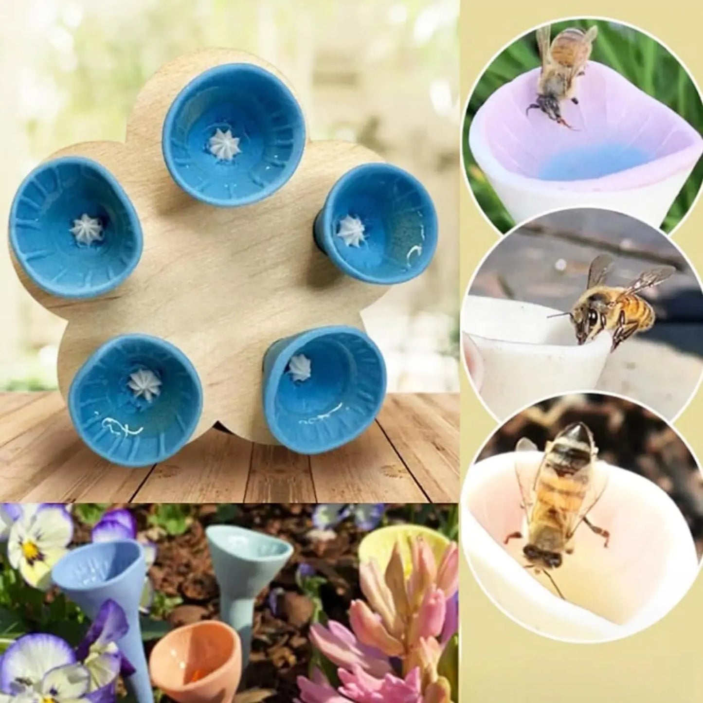 Bee Insect Drinking Cup .