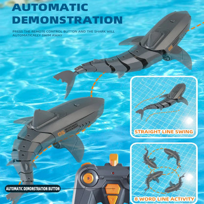 Remote Control Water Jet Shark .