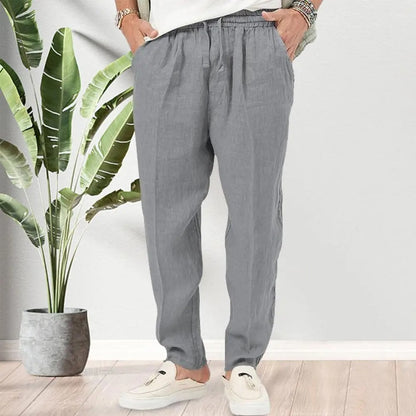 Cotton Linen Pants .