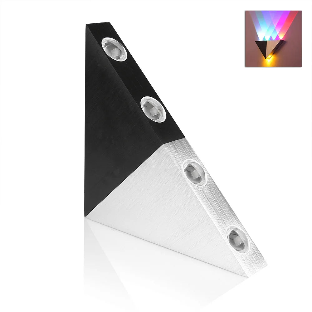 Triangle Wall Lamp .