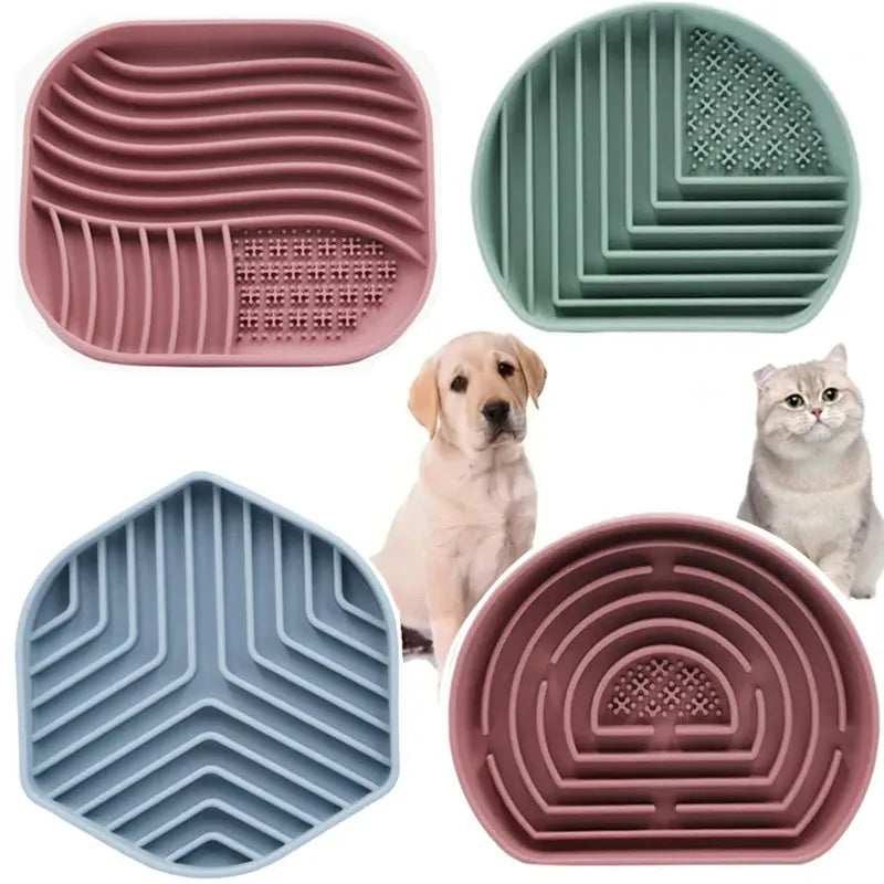 Pet Slow Food Bowl Suction Cup .