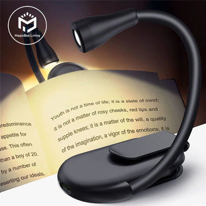 Mini Clip On Book Light .