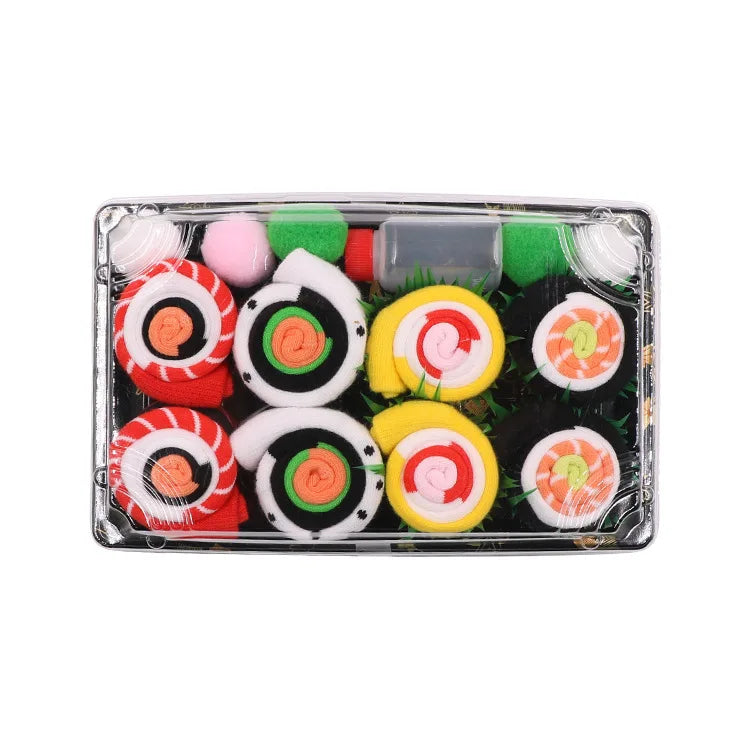 Gourmet Sushi Cotton Socks .