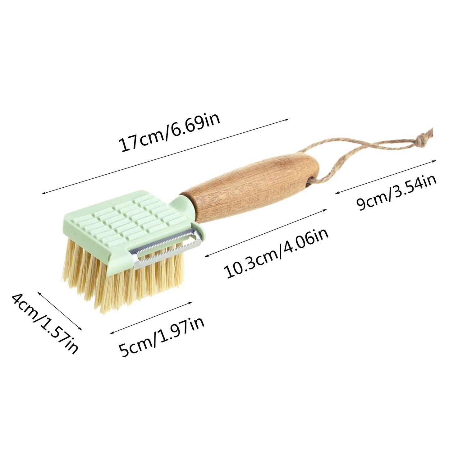 Multifunctional Fruit Vegetable Cleaning Brush .