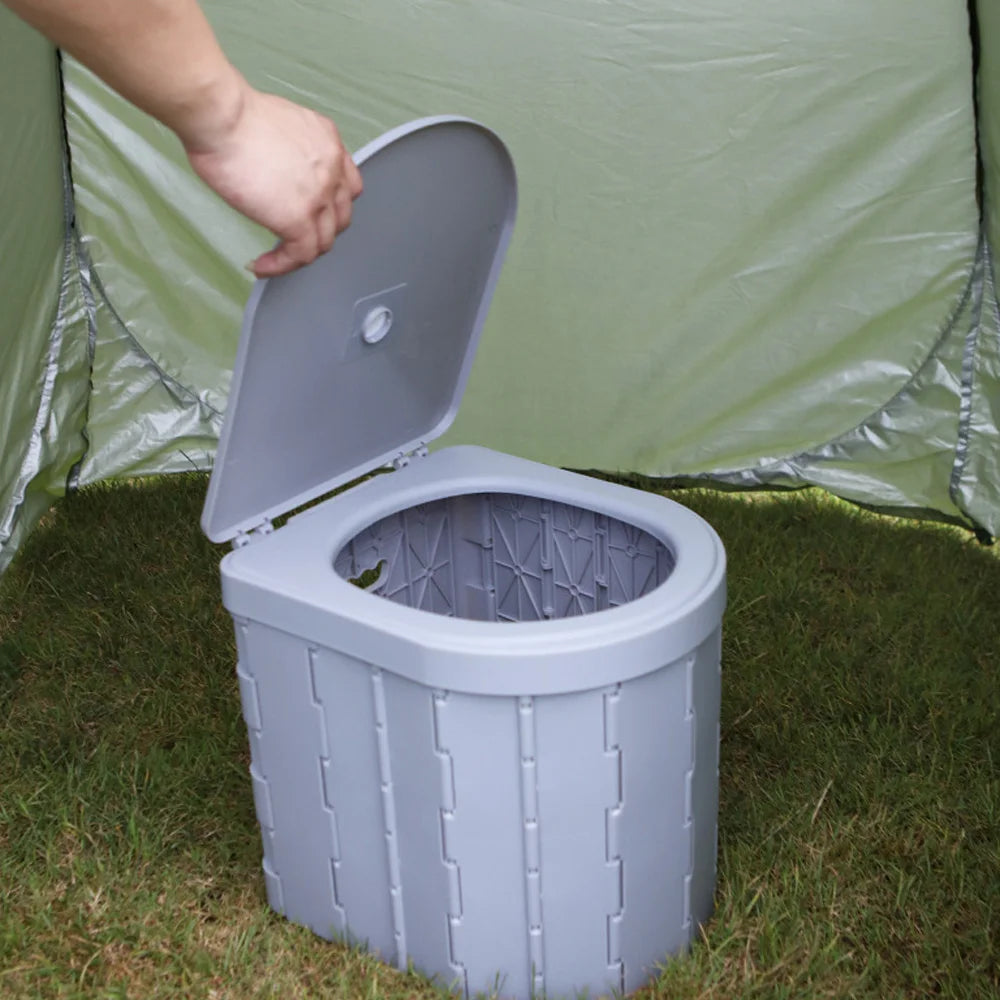 Portable Folding Toilet .