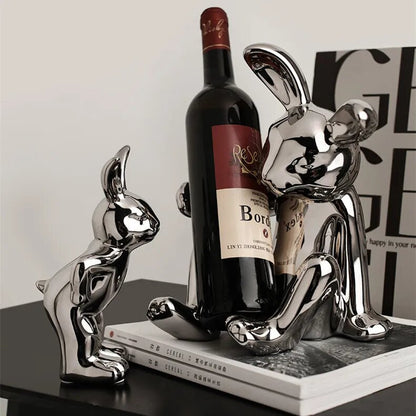 Rabbit Wine Rack .