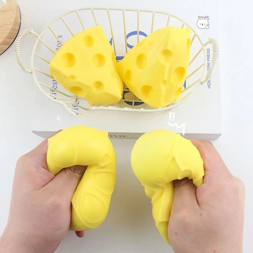 Squeeze Cheese Fidget Toy .