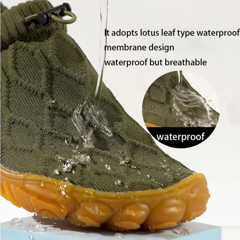 Waterproof Barefoot Hiking Shoe .