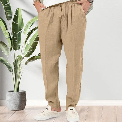 Cotton Linen Pants .